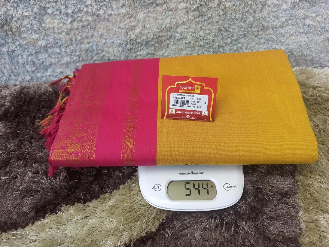 Pure Cotton Silk Saree.