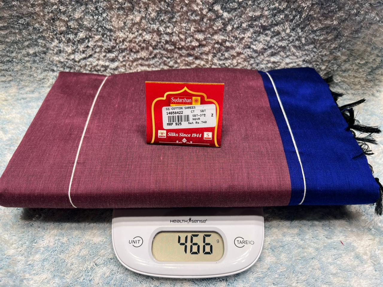 Pure Cotton Silk Saree.