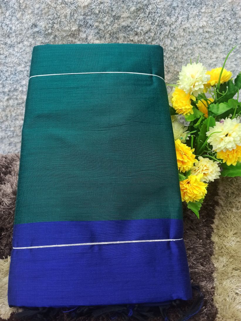 Pure Cotton Silk Saree.