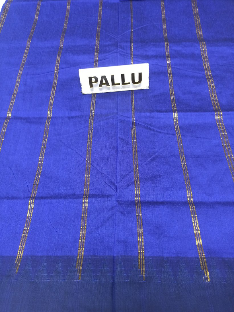 Pure Cotton Silk Saree.