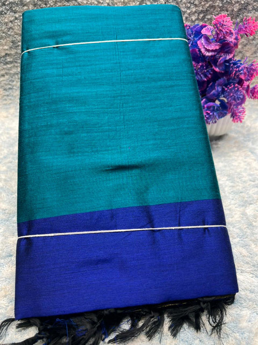 Pure Cotton Silk Saree.