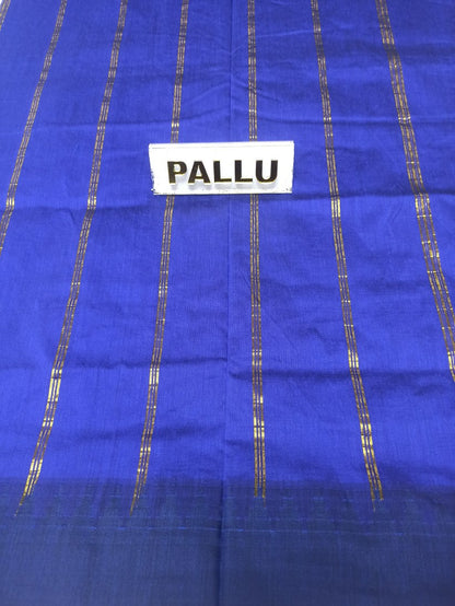 Pure Cotton Silk Saree.