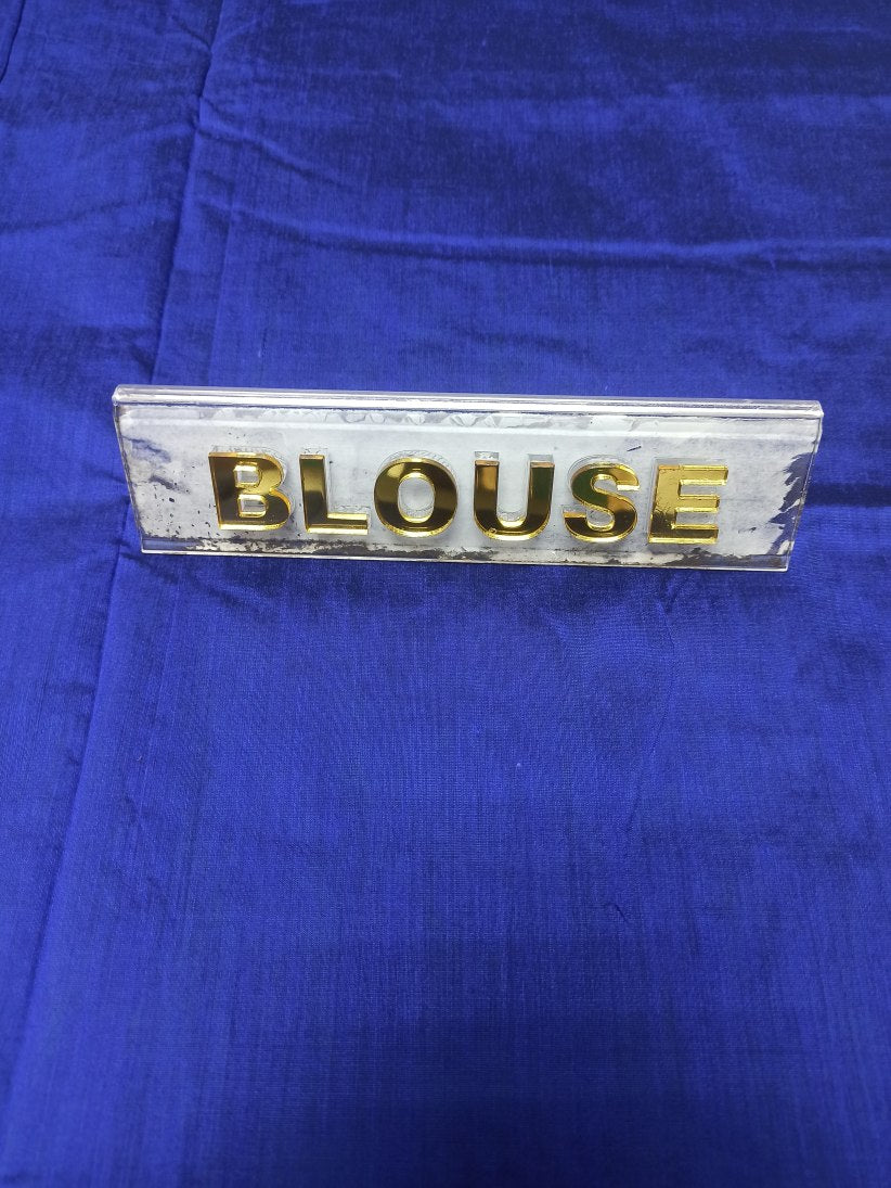 Pure Cotton Silk Saree.