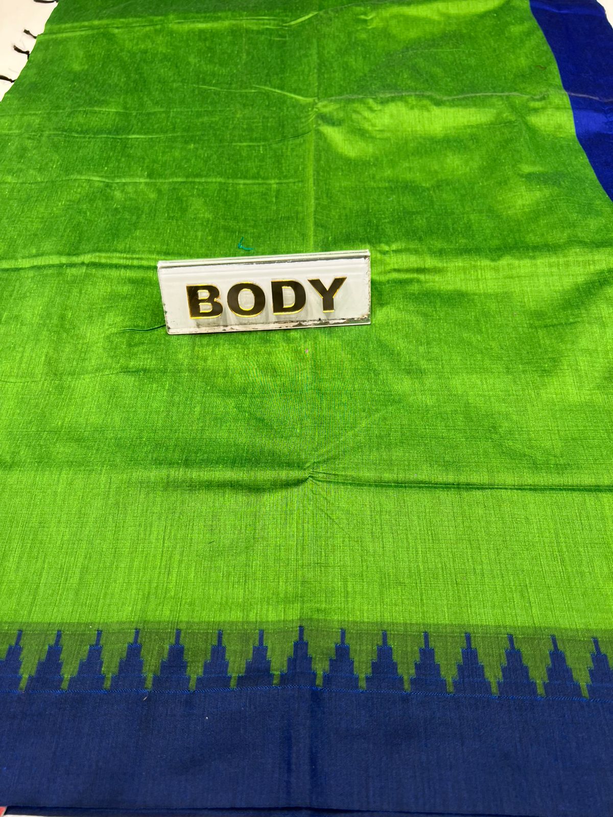Pure Cotton Silk Saree.