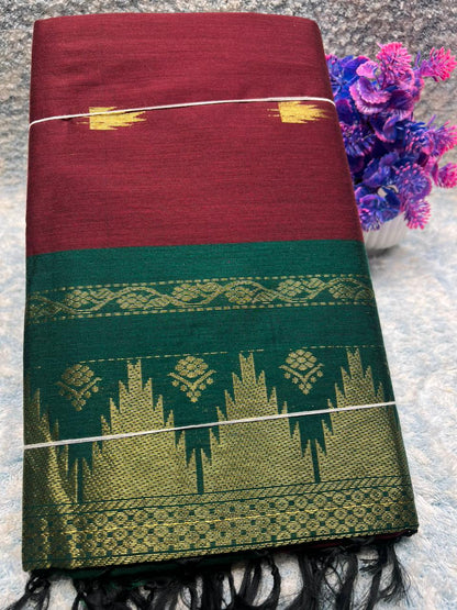 Cotton Silk Saree