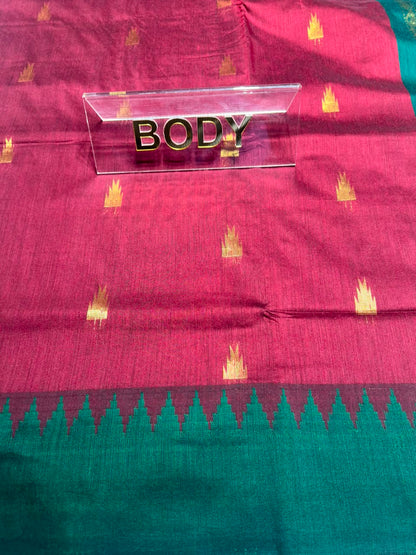 Pure Cotton Silk Saree