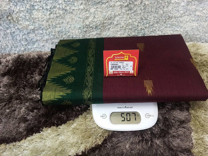 Pure Cotton Silk Saree.