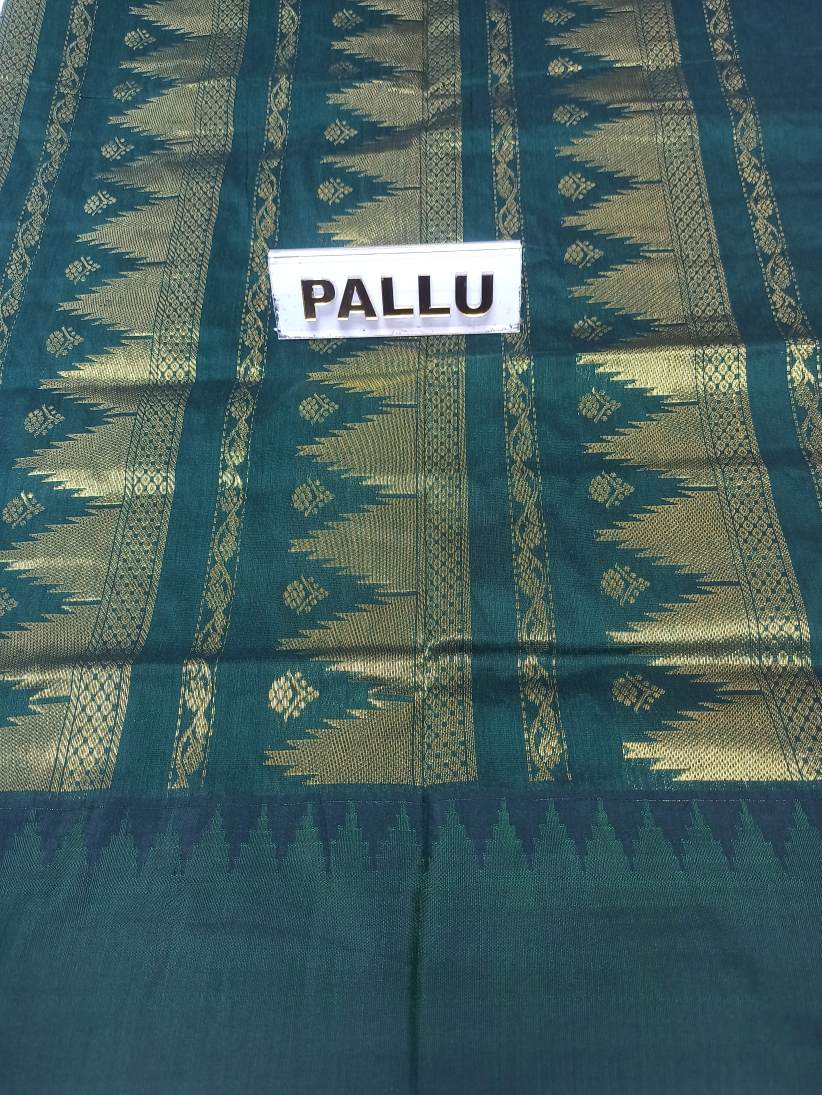 Pure Cotton Silk Saree.