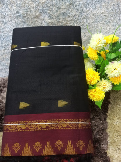 Pure Cotton Silk Saree.