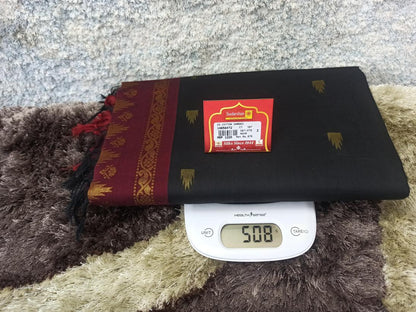 Pure Cotton Silk Saree.