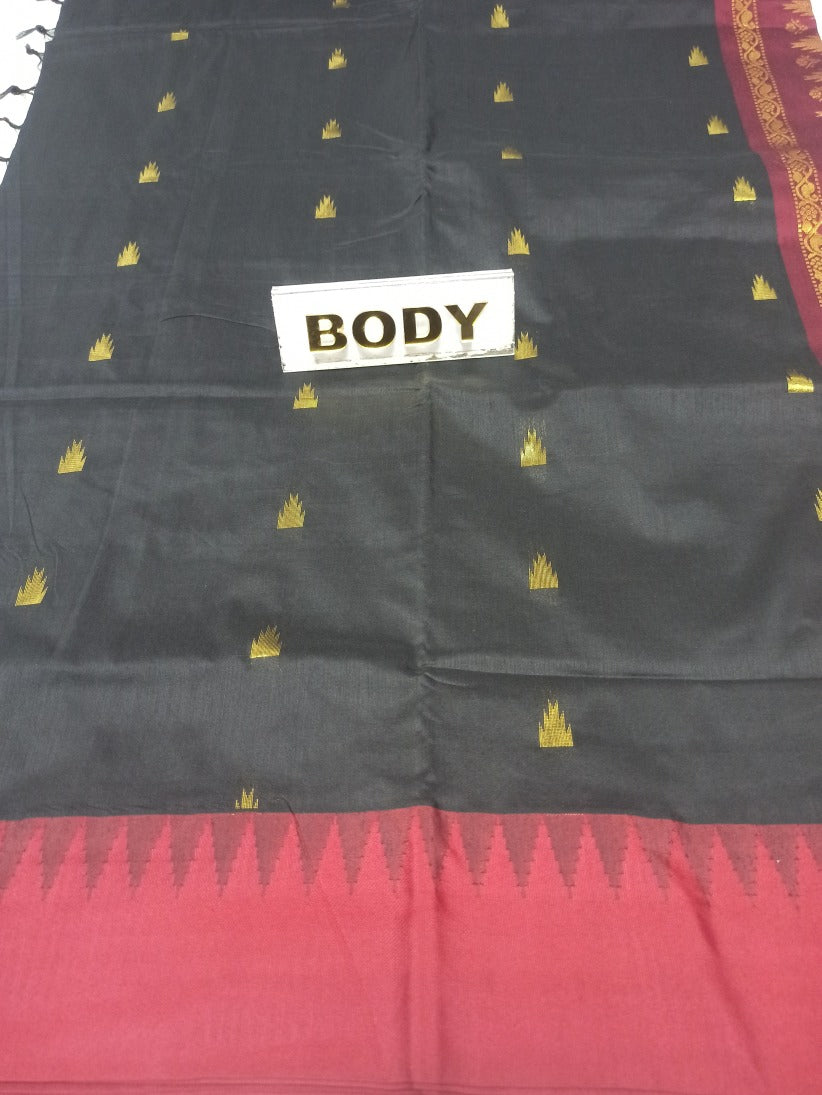 Pure Cotton Silk Saree.