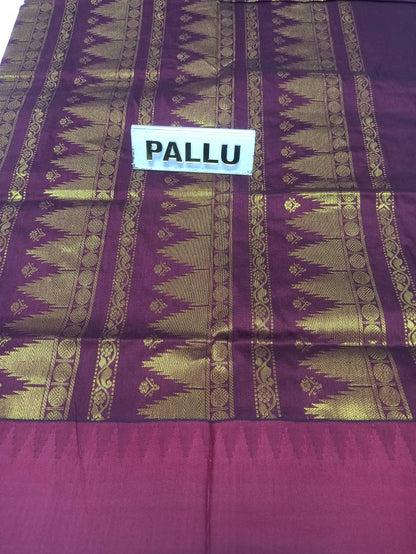 Pure Cotton Silk Saree.