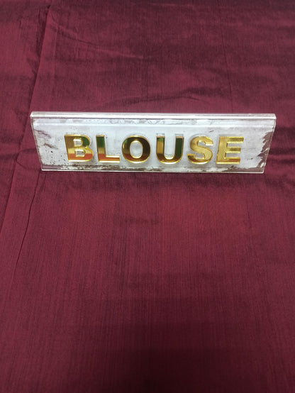 Pure Cotton Silk Saree.