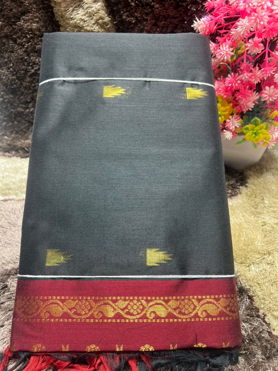 Pure Cotton Silk Saree