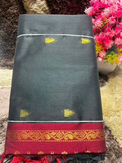 Pure Cotton Silk Saree