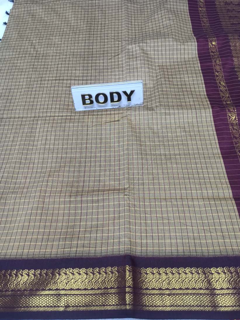 Pure Cotton Silk Saree.