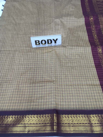 Pure Cotton Silk Saree.