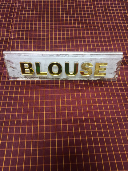 Pure Cotton Silk Saree.