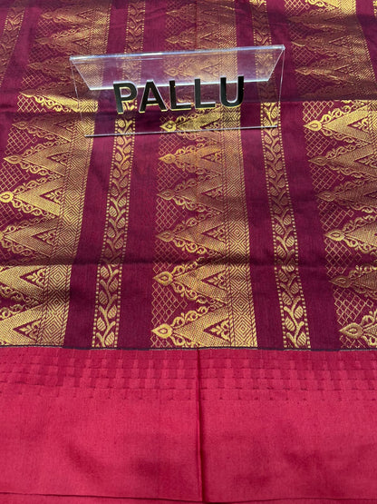 Pure Cotton Silk Saree