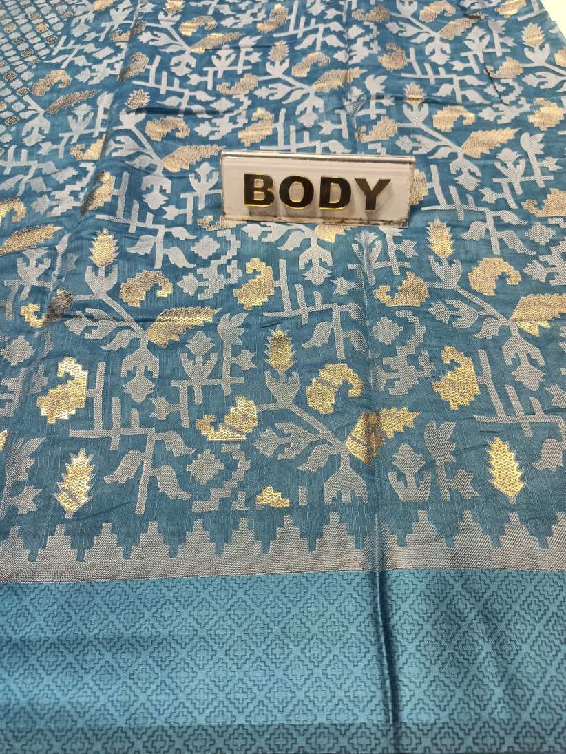 Pure Linen Silk Saree.