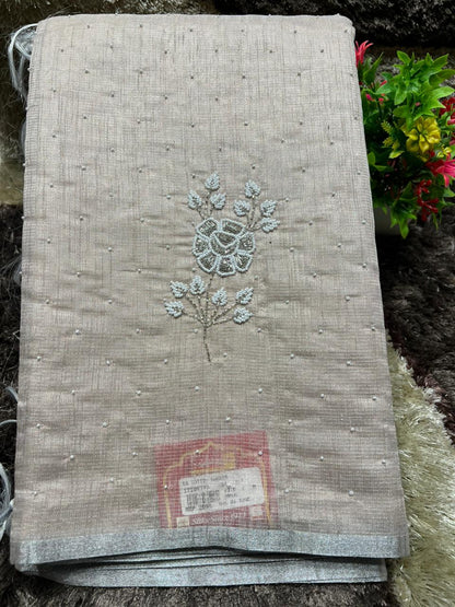 Pure Cotton Silk Saree.