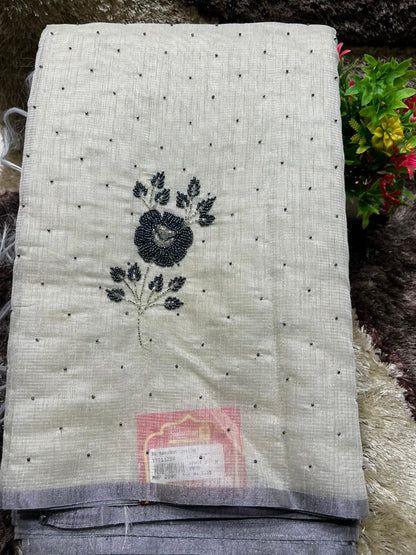 Pure Cotton Silk Saree.
