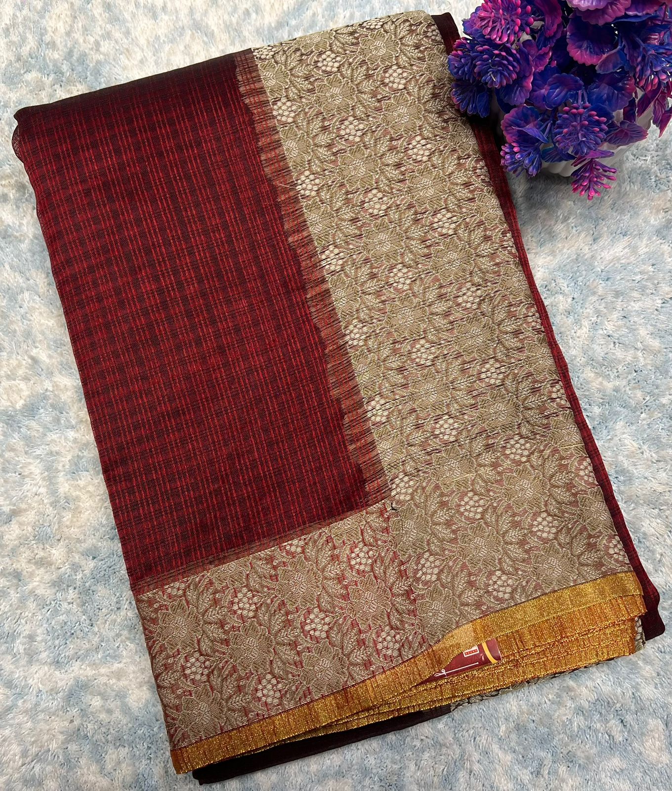 Pure Cotton Silk Saree