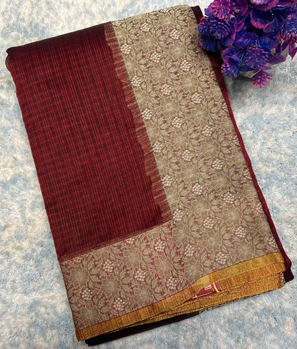 Pure Cotton Silk Saree