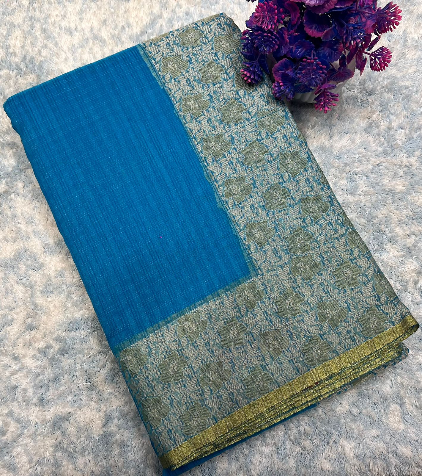 Pure Cotton Silk Saree