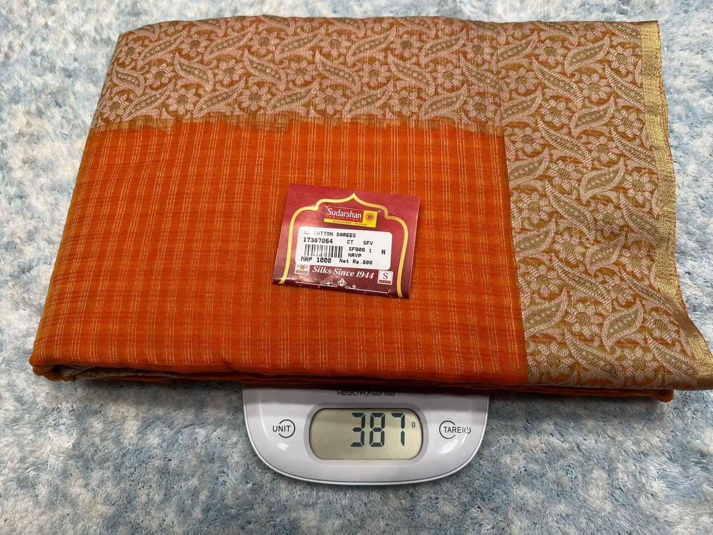 Pure Cotton Silk Saree