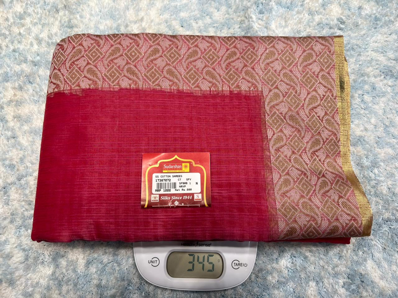 Pure Cotton Silk Saree