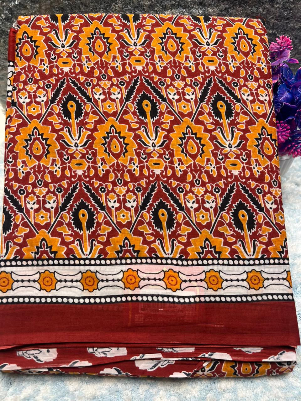 Pure Cotton Silk Saree