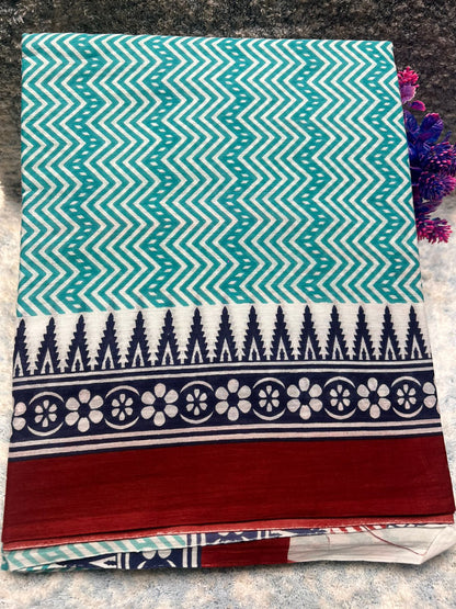 Pure Cotton Silk Saree