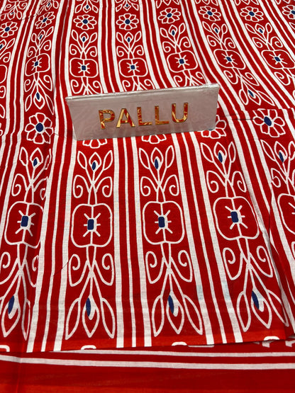 Pure Cotton Silk Saree