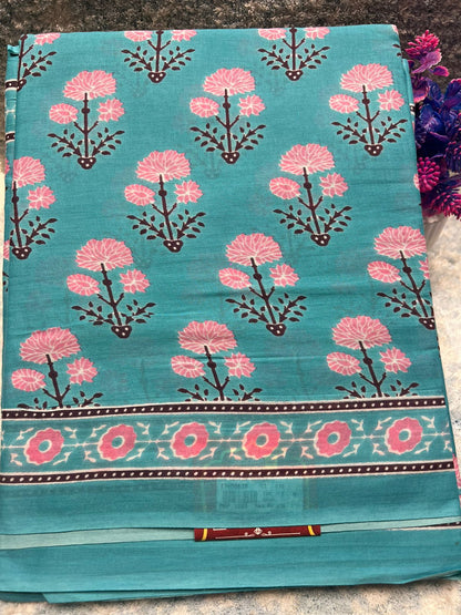 Pure Cotton Silk Saree