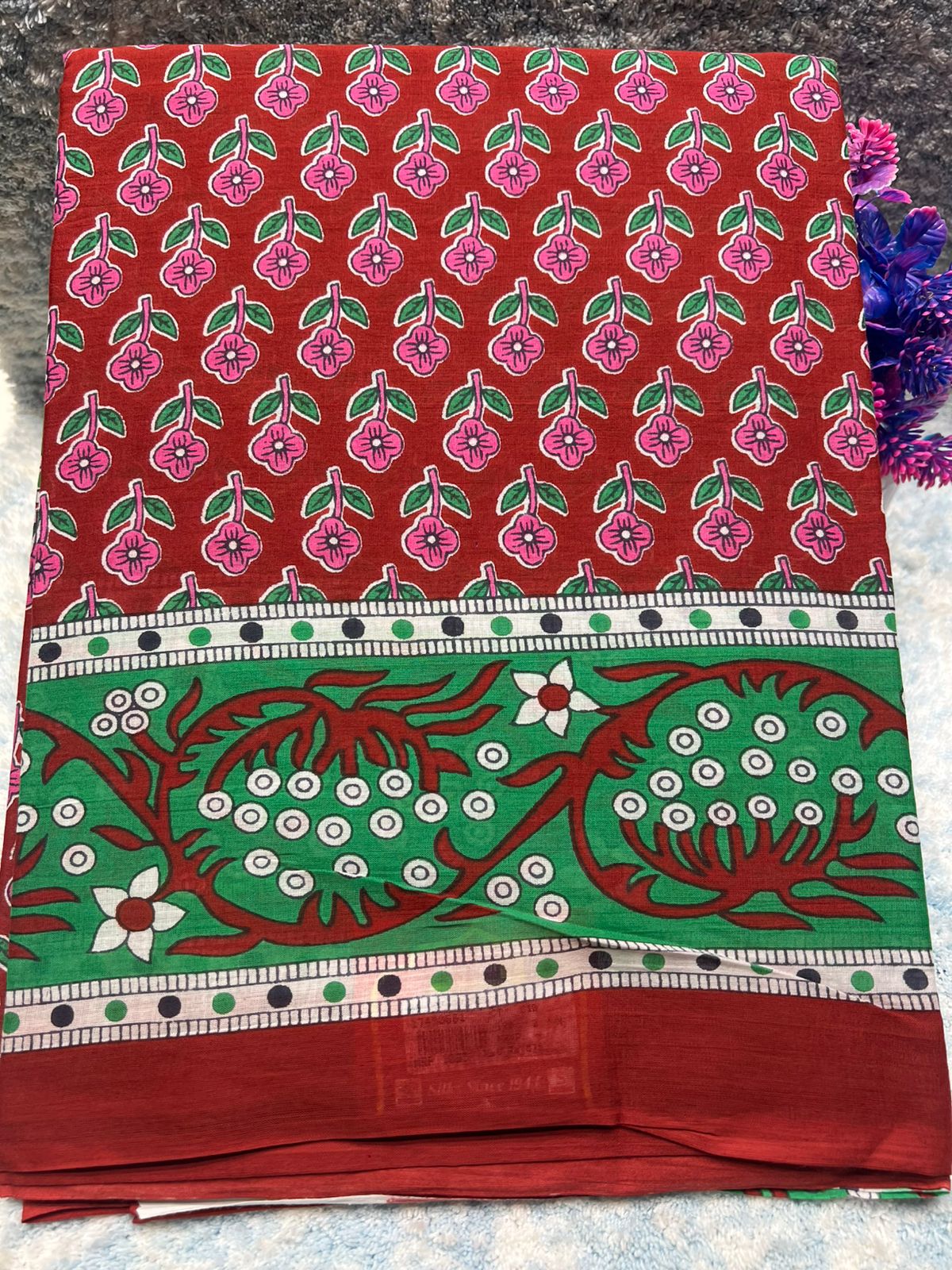 Pure Cotton Silk Saree