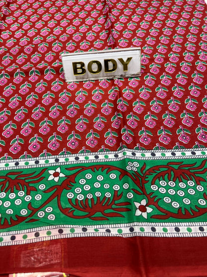 Pure Cotton Silk Saree