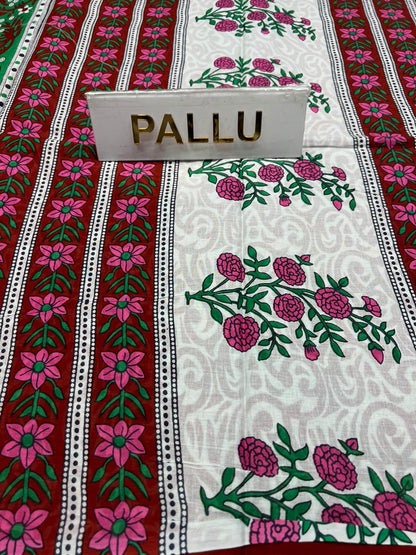 Pure Cotton Silk Saree