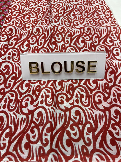 Pure Cotton Silk Saree