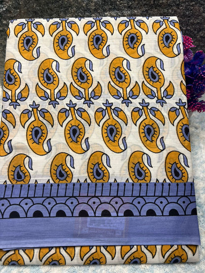 Pure Cotton Silk Saree