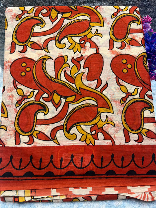 Pure Cotton Silk Saree