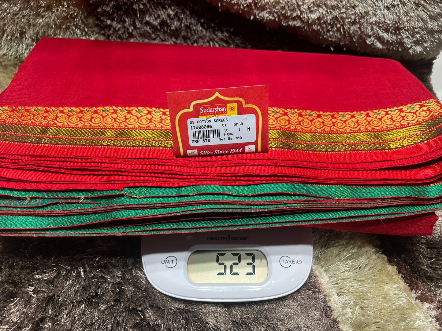 Pure Cotton Silk Saree