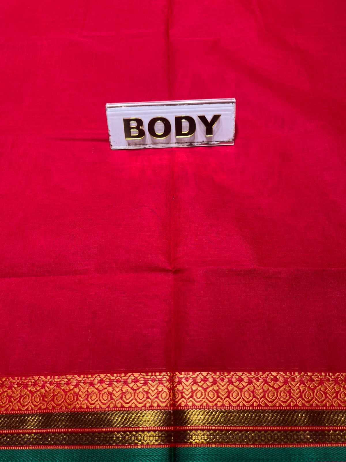 Pure Cotton Silk Saree
