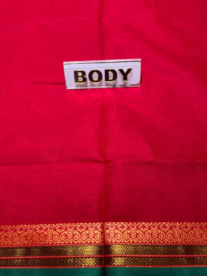 Pure Cotton Silk Saree