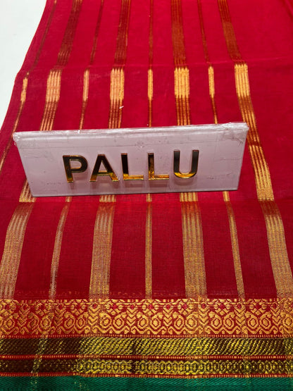 Pure Cotton Silk Saree