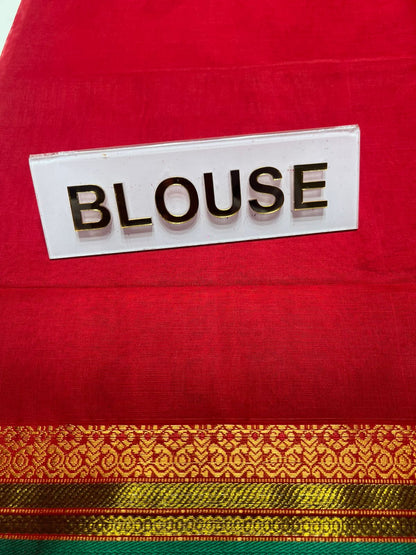 Pure Cotton Silk Saree