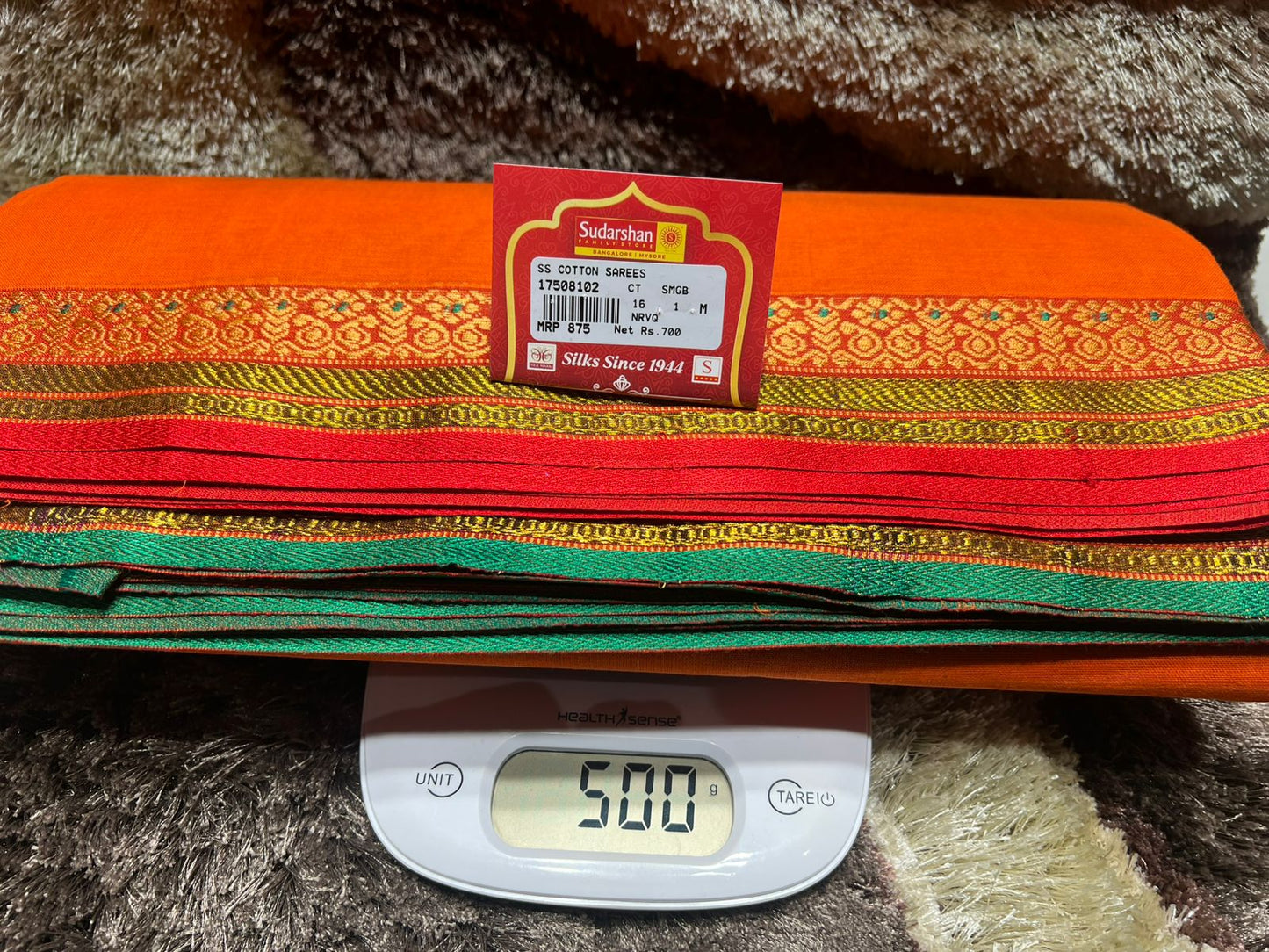 Pure Cotton Silk Saree