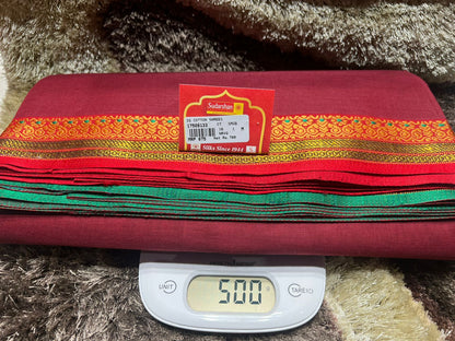 Pure Cotton Silk Saree