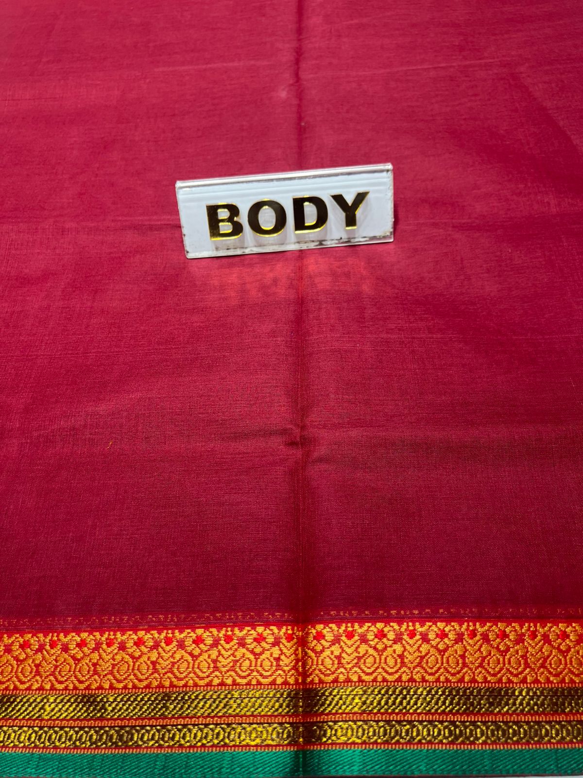 Pure Cotton Silk Saree