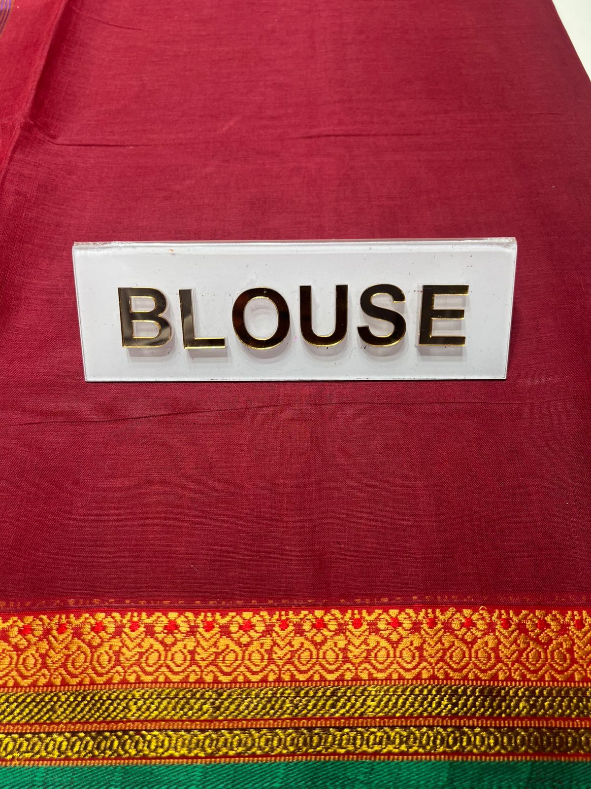 Pure Cotton Silk Saree